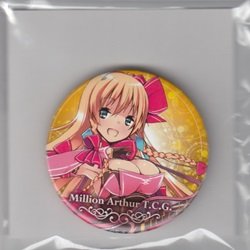 画像1: ミリオンアーサーTCG カンバッジ 「【騎士】感謝型歌姫アーサー」