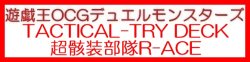 画像1: （本商品をご注文の際は入金期限にご注意ください）(予約)【遊戯王OCG】デュエルモンスターズ TACTICAL-TRY DECK 超骸装部隊R-ACE