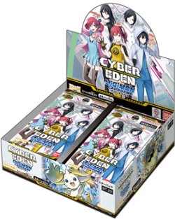 画像1: （本商品をご注文の際は入金期限にご注意ください）(予約)【デジモンカードゲーム】ブースターパック CYBER EDEN【BT-22】ブースターBOX