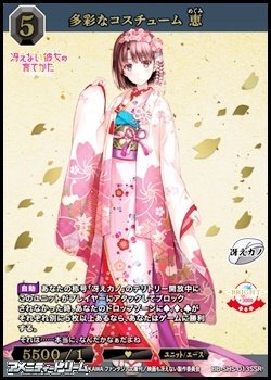 画像1: 【SSR】多彩なコスチューム 恵