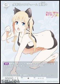 画像1: 【SR+】多彩なコスチューム 英梨々