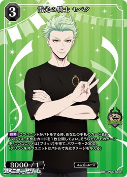 画像1: 【SR】雷光の騎士 セベク
