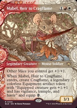 画像1: ☆特殊枠【英語】岩山炎の後継者、メイブル/Mabel, Heir to Cragflame