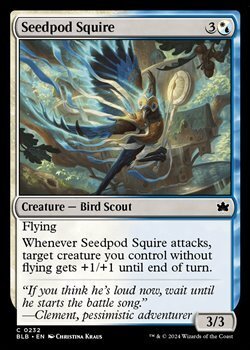 画像1: 【英語】豆殻の従者/Seedpod Squire