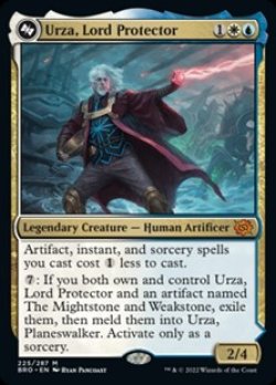 画像1: 【英語】護国卿、ウルザ/Urza, Lord Protector