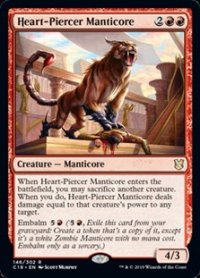 【英語】心臓貫きのマンティコア/Heart-Piercer Manticore
