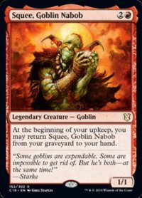 【英語】ゴブリンの太守スクイー/Squee, Goblin Nabob