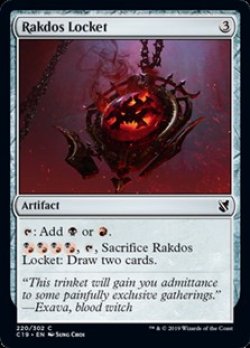 画像1: 【英語】ラクドスのロケット/Rakdos Locket