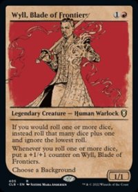 ☆特殊枠【英語】辺境の刃、ワイル/Wyll, Blade of Frontiers