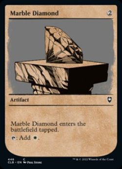 画像1: ☆特殊枠【英語Foil】乳白色のダイアモンド/Marble Diamond