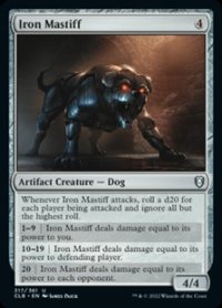 【英語】鉄の猛犬/Iron Mastiff