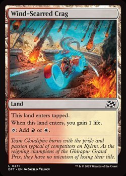 画像1: 【英語】風に削られた岩山/Wind-Scarred Crag