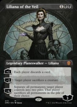 画像1: ☆特殊枠【英語】ヴェールのリリアナ/Liliana of the Veil