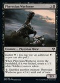 【英語Foil】ファイレクシアの軍馬/Phyrexian Warhorse