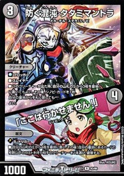 画像1: 【R】防ぐ混沌 タタミマントラ／「ここは行かせません！」