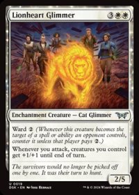 【英語】獅子心の光霊/Lionheart Glimmer