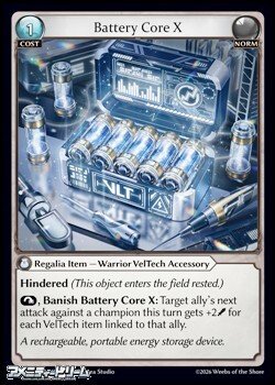 画像1: 【EN】Battery Core X