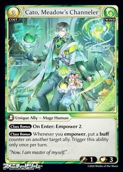 画像1: 【EN Foil】Cato, Meadow's Channeler