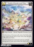 【EN】Field of Ranks and Files