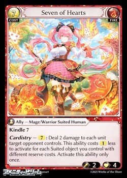 画像1: 【EN】Seven of Hearts