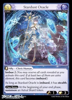 画像1: 【EN Foil】Stardust Oracle
