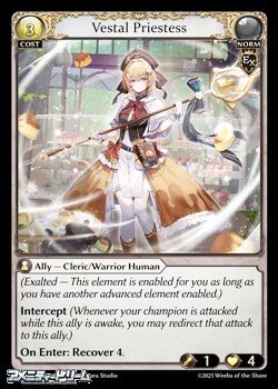 画像1: 【EN Foil】Vestal Priestess