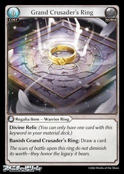 画像1: 【EN】Grand Crusader's Ring