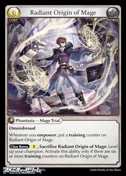 画像1: 【EN Foil】Radiant Origin of Mage