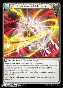 画像1: 【EN】Heirloom of Materia