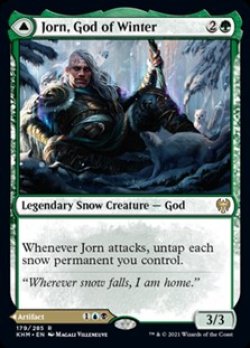 画像1: 【英語Foil】冬の神、ヨーン/Jorn, God of Winter