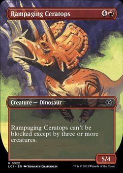 画像1: ☆特殊系【英語】暴走するケラトプス/Rampaging Ceratops