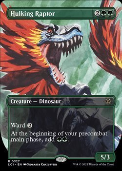 画像1: ☆特殊系【英語】巨体の猛竜/Hulking Raptor