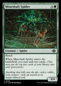画像1: 【英語】竪坑の蜘蛛/Mineshaft Spider