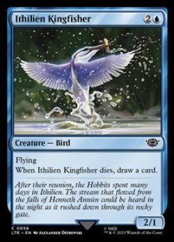 画像1: 【英語Foil】イシリアンのカワセミ/Ithilien Kingfisher