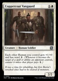 【英語】銅纏いの先兵/Coppercoat Vanguard