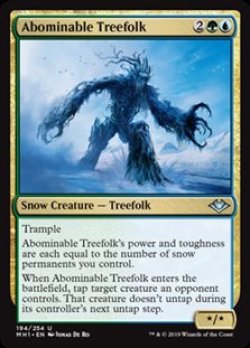 画像1: 【英語】忌まわしきツリーフォーク/Abominable Treefolk