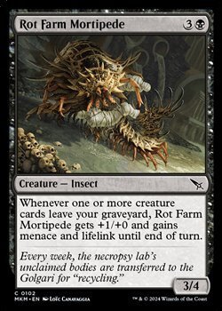 画像1: 【英語】腐敗農場の死足虫/Rot Farm Mortipede