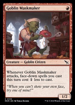 画像1: 【英語】ゴブリンの仮面職人/Goblin Maskmaker
