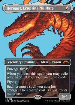 画像1: ☆特殊枠【英語】噴火するヌルカイト、ヘリガスト/Herigast, Erupting Nullkite