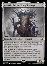 ☆特殊枠【英語】隆起する災い魔、アズラスク/Azlask, the Swelling Scourge