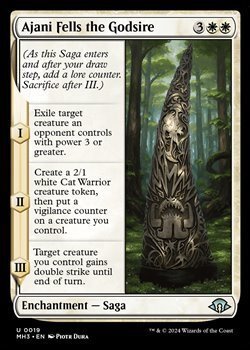 画像1: 【英語】アジャニ、神祖を倒す/Ajani Fells the Godsire