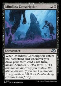 【英語】愚鈍な徴兵/Mindless Conscription