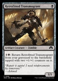 【英語】改良版人体改造機/Retrofitted Transmogrant