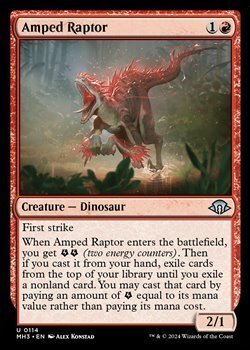 画像1: 【英語】色めき立つ猛竜/Amped Raptor
