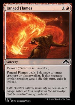 画像1: 【英語】牙持つ炎/Fanged Flames