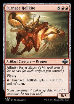 画像1: 【英語】焼炉のヘルカイト/Furnace Hellkite