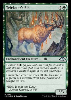 画像1: 【英語】トリックスターの大鹿/Trickster's Elk