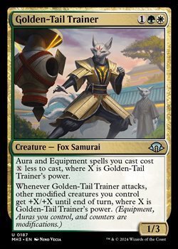 画像1: 【英語】金之尾の教練者/Golden-Tail Trainer