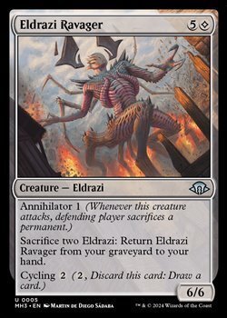 画像1: 【英語】エルドラージの荒廃者/Eldrazi Ravager