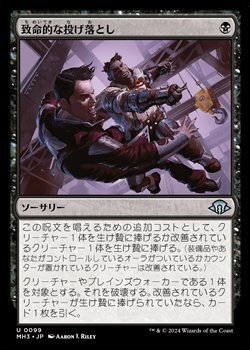 画像1: 【日本語】致命的な投げ落とし/Lethal Throwdown